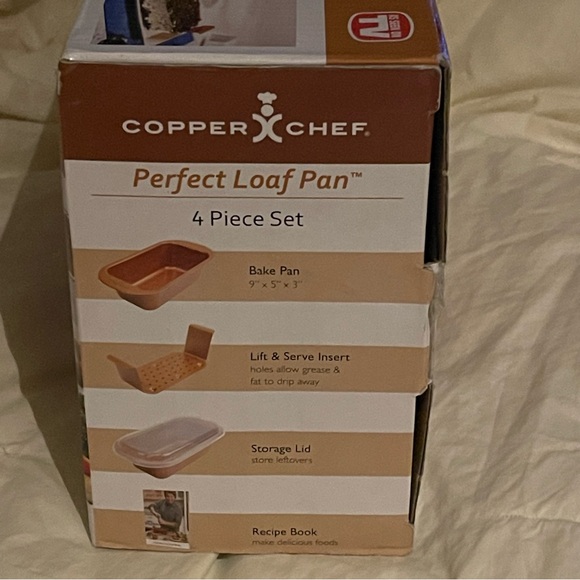 Copper Chef Perfect Loaf Pan - Picture 7 of 9
